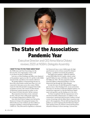 NSBA State of the Association ASBJ article cover