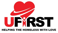 UFirst logo helping the homeless with love